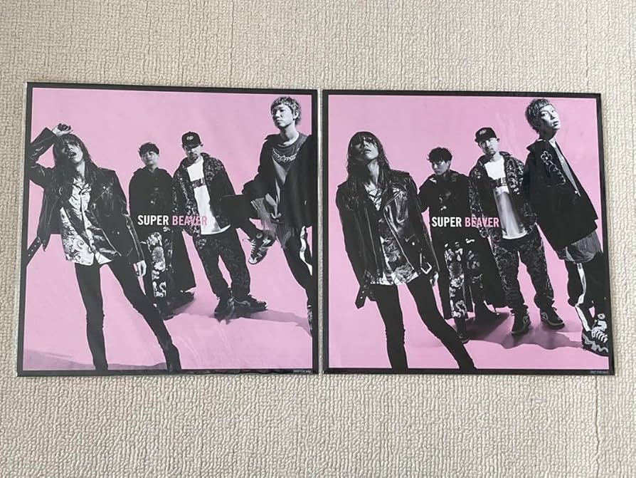 Amazon.co.jp: SUPER BEAVER ひたむき メガジャケ2枚 : おもちゃ