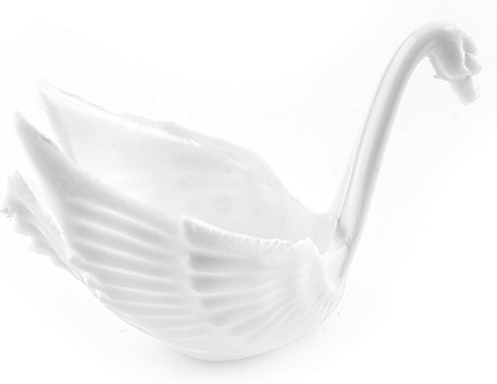 Amazon.com: 12 Swans Plastic Candy Holder Wedding Shower Favor Cup