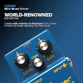 Pedal de Drive BOSS BD-2 Blues Driver : Amazon.com.br