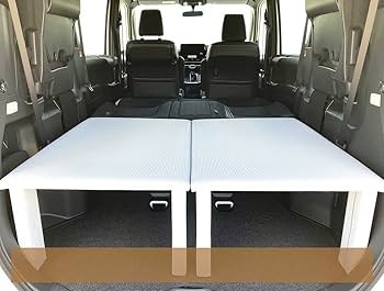 Amazon.co.jp: デリカD:5 (デリカD5) ベッドキット 2分割式 白 車中泊