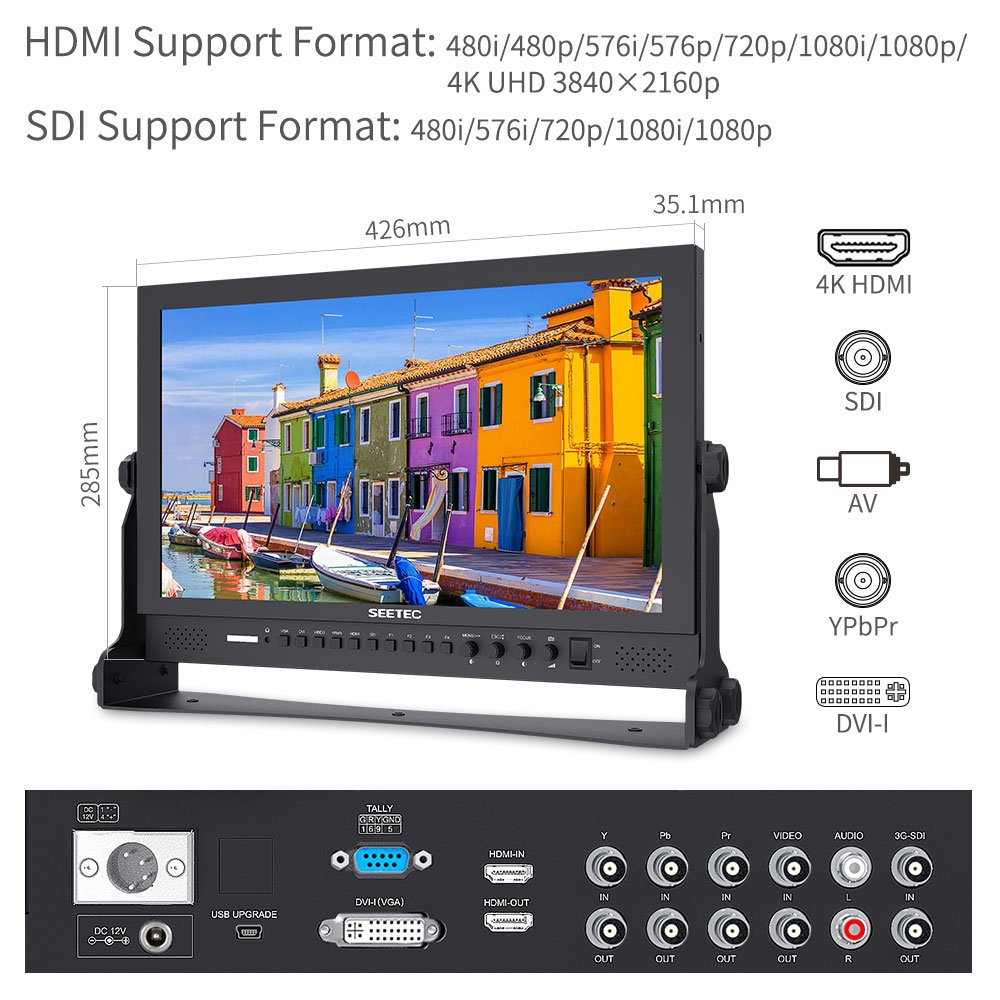 Amazon.co.jp: SEETEC P173-9HSD 17.3インチ プロのモニター 1920x1080