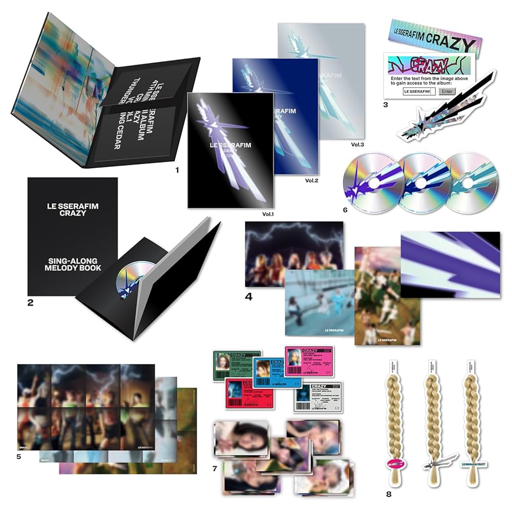 LE SSERAFIM, LE SSERAFIM, LE SSERAFIM - LE SSERAFIM - 4th Mini