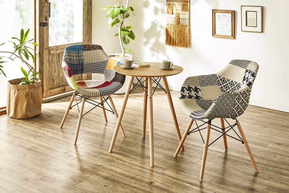 Amazon｜後藤家具物産 ダイニングチェア カラフル 座高45cm