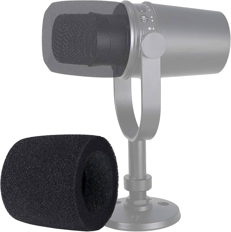 Amazon.com: Microphone Pop Filter Compatible with Shure MV7