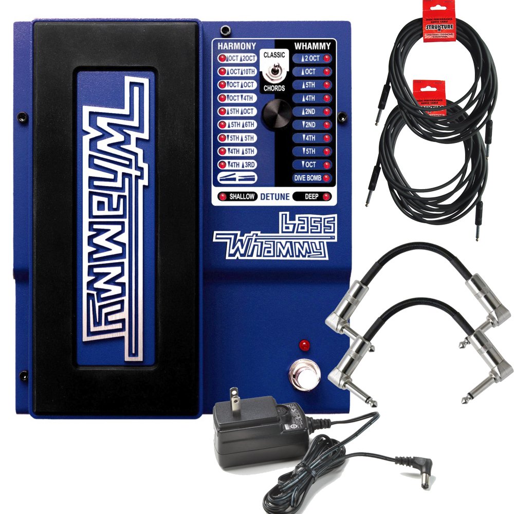 Amazon.com: Digitech Bass Whammy Effect Pedal with Power Supply