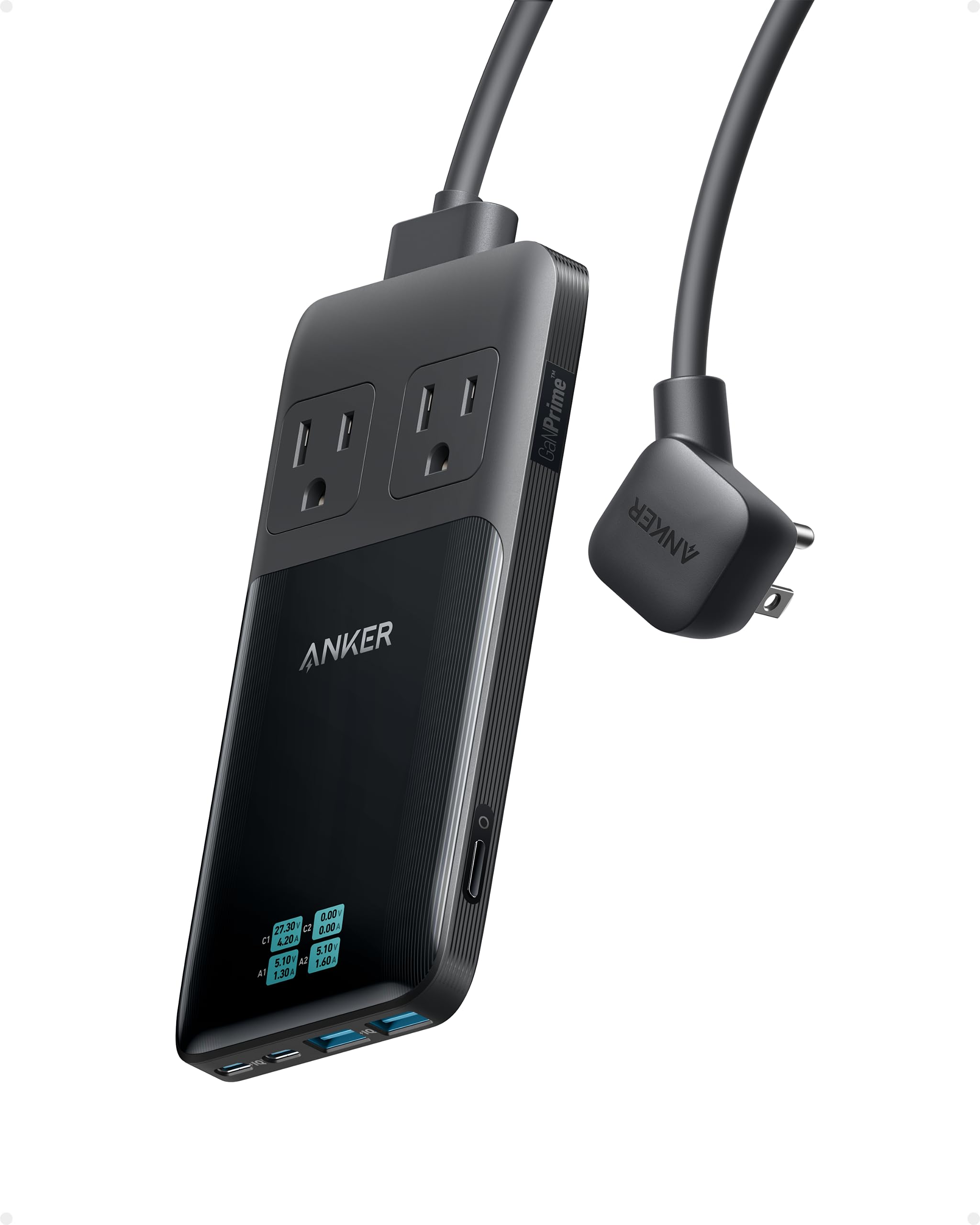 Anker Prime 6-in-1 USB C Charging Station, 140W Compact Power