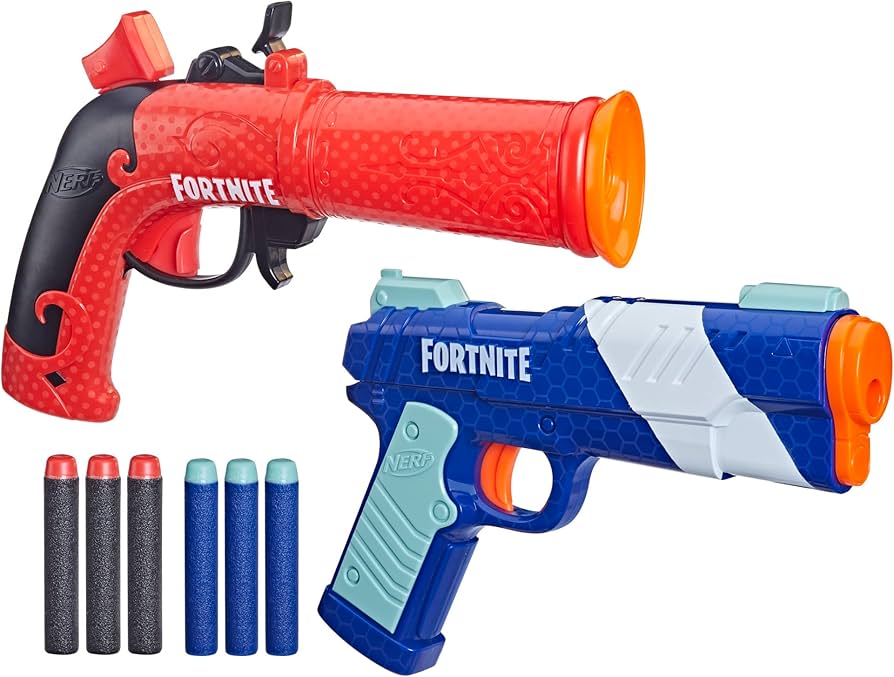 NERF FORTNITE AR-L モーター駆動ダーツブラスター2丁セット Amazon.co