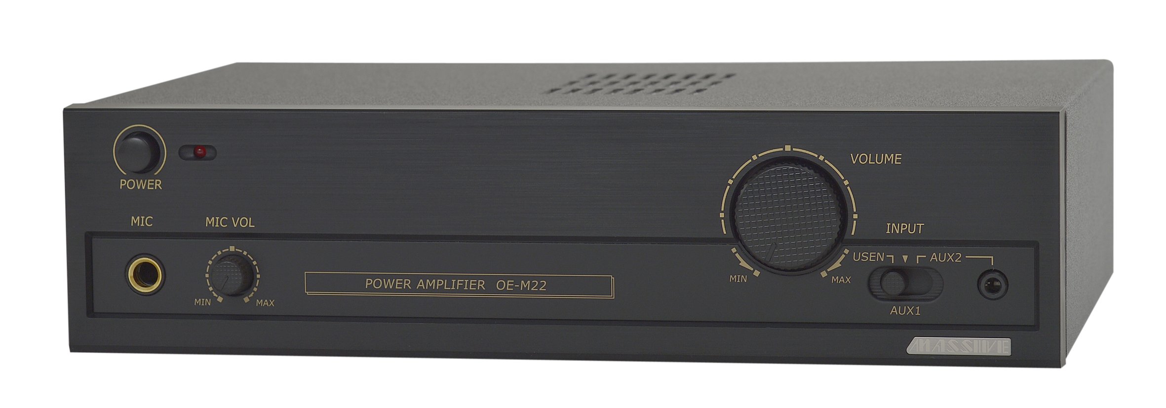 Amazon.co.jp: MASSIVE マッシブ モノラルアンプ(ロー・インピーダンス