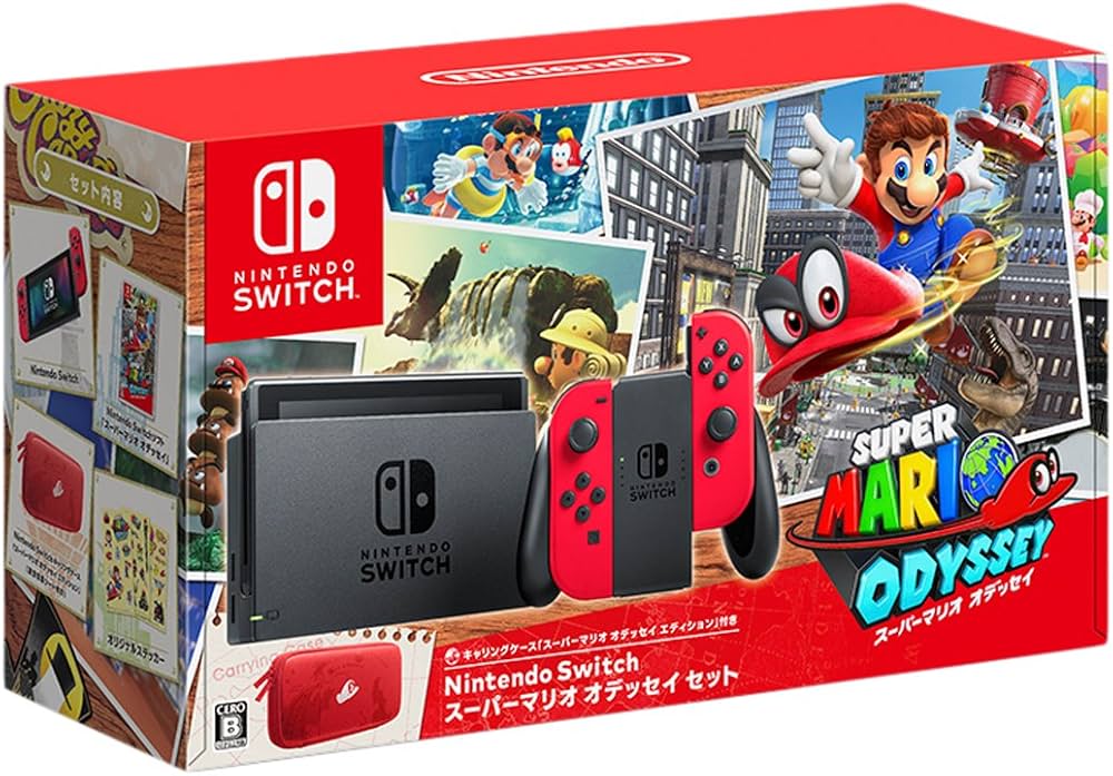 Amazon.co.jp: Nintendo Switch スーパーマリオ オデッセイセット : ゲーム