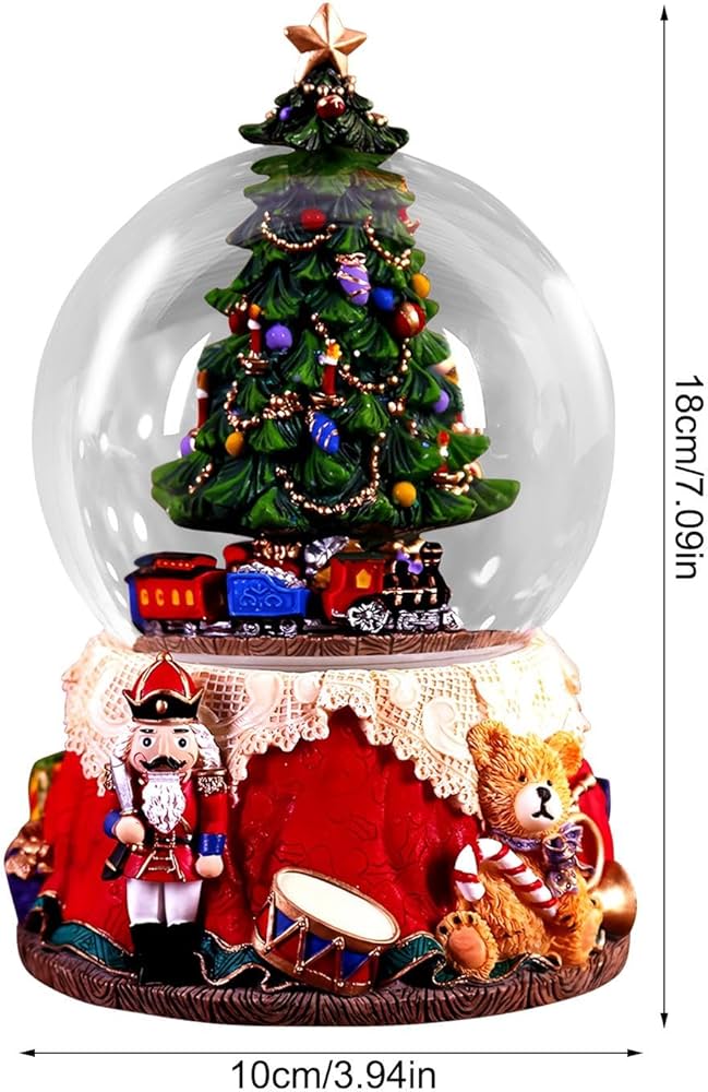 Amazon.co.jp: クリスマスくるみ割り人形 スノードーム ミュージカル