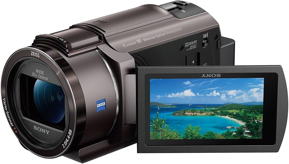 Amazon.co.jp: SONY ビデオカメラ FDR-AX40 4K 64GB 光学20倍 ブロンズ