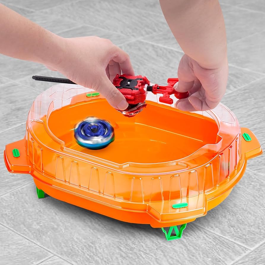 Amazon.com: COCOFOX Battling Top Burst Toy Set, 6 Battling Tops 2