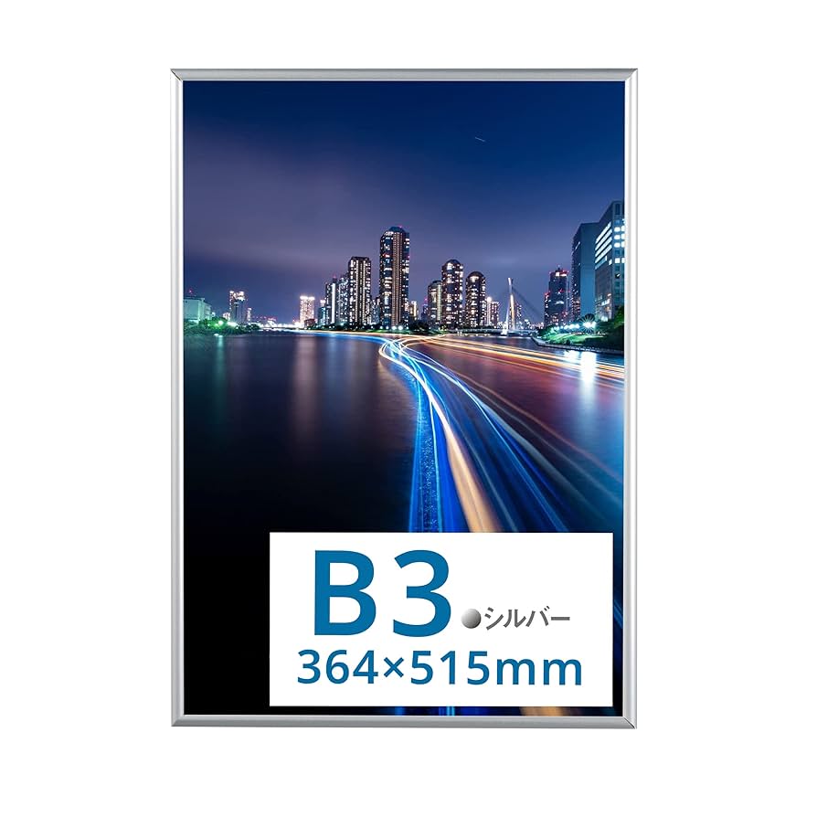 写真額 A3サイズ（ホワイト、シルバー）kenko 画廊 有名メーカー 未