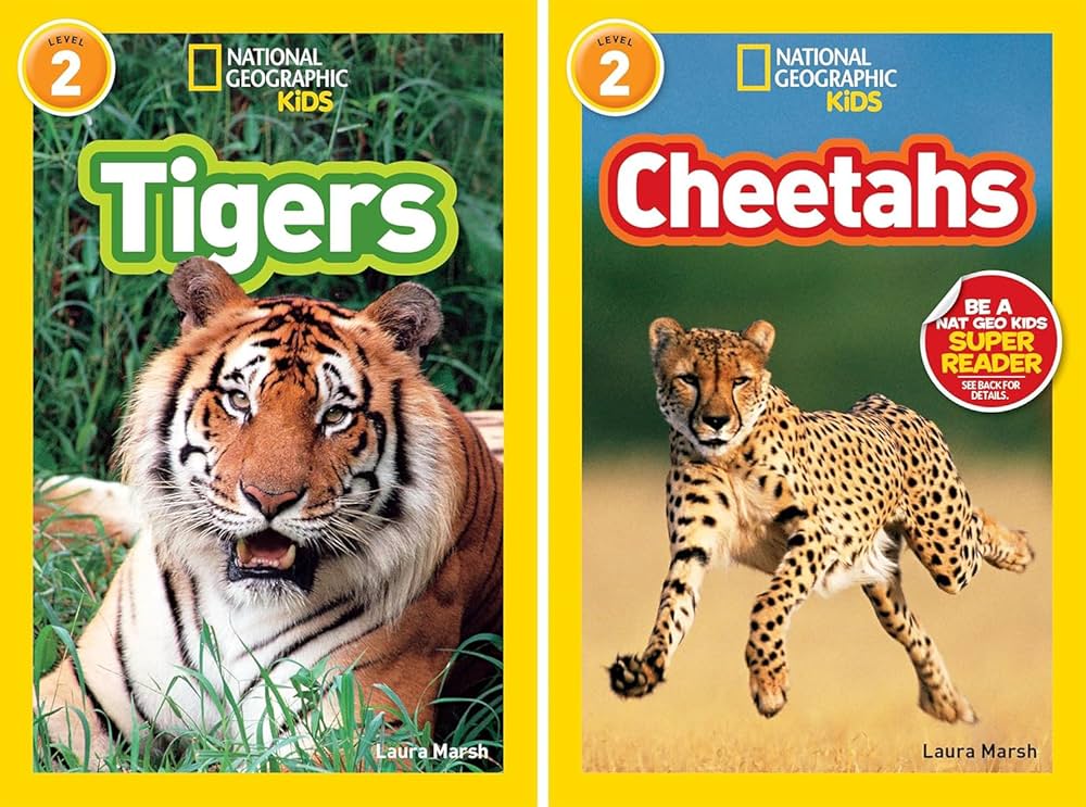 National Geographic Kids Readers, Level 2 Series, 10 Books