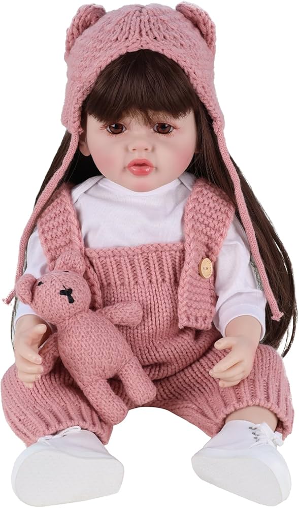 Amazon | ROERHE リボーンドール ビニール ベビードール リアル 女の子