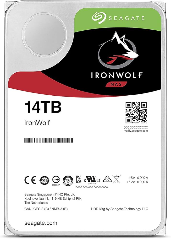 Amazon.com: Seagate IronWolf 14TB NAS Internal Hard Drive HDD
