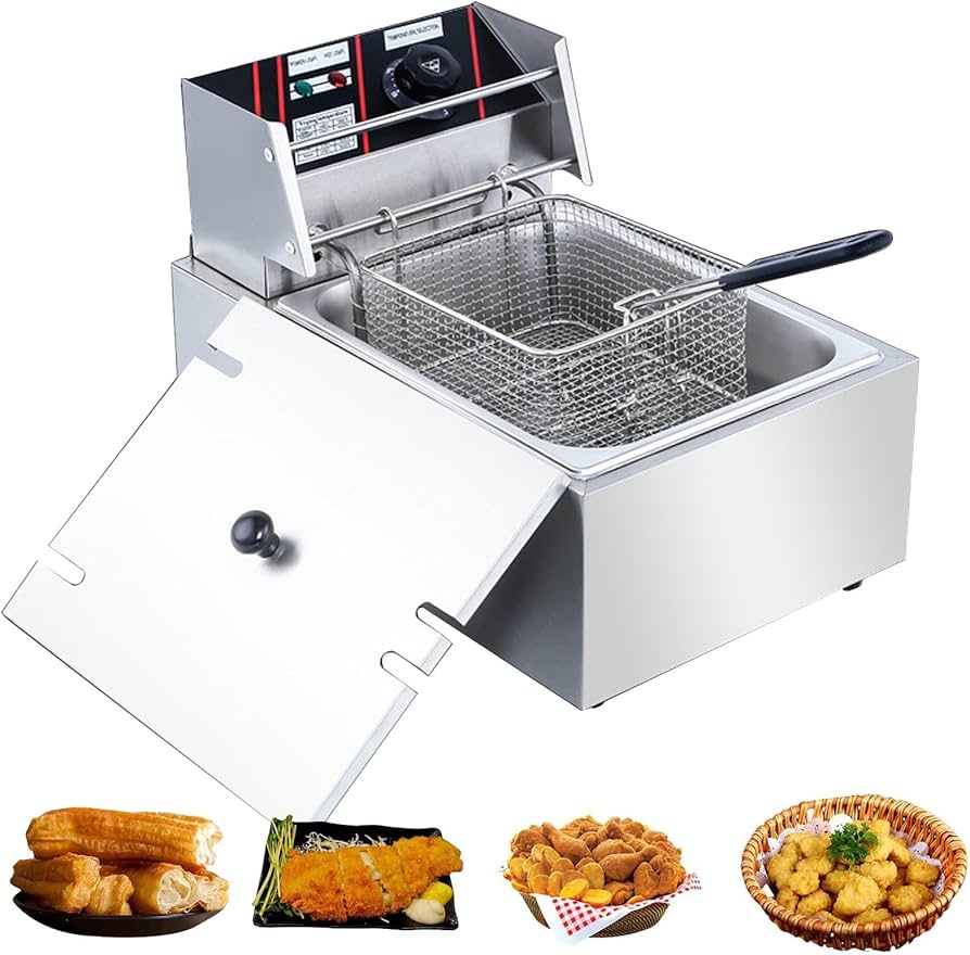 Amazon.co.jp: 卓上フライヤー 業務用 家庭用 フライヤー 10L大容量
