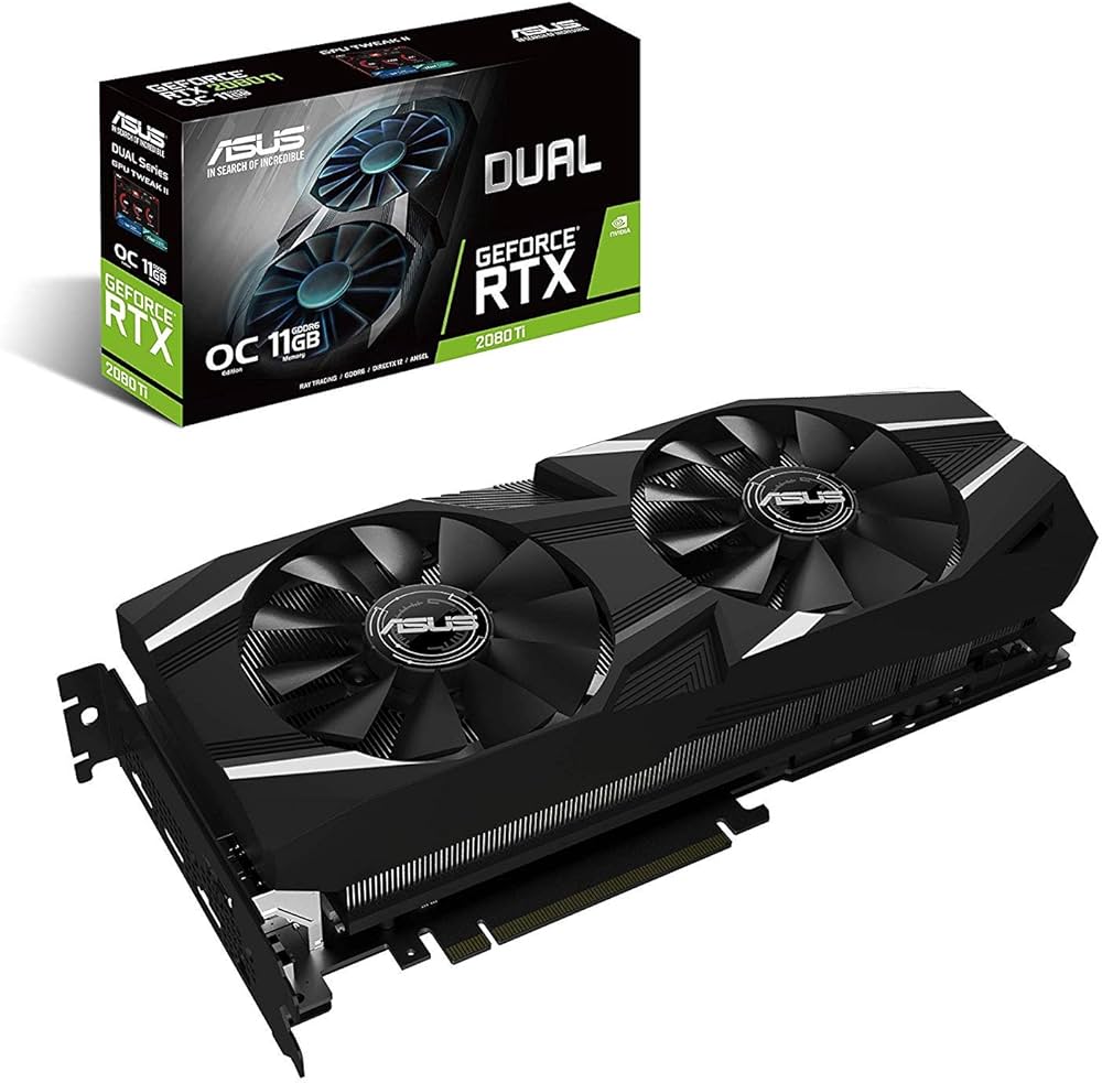 Amazon | ASUS NVIDIA GeForce RTX 2080Ti 搭載 デュアルファンモデル