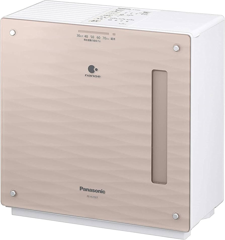 Amazon | パナソニック 加湿機 気化式 ナノイー搭載 ~14畳 クリスタル