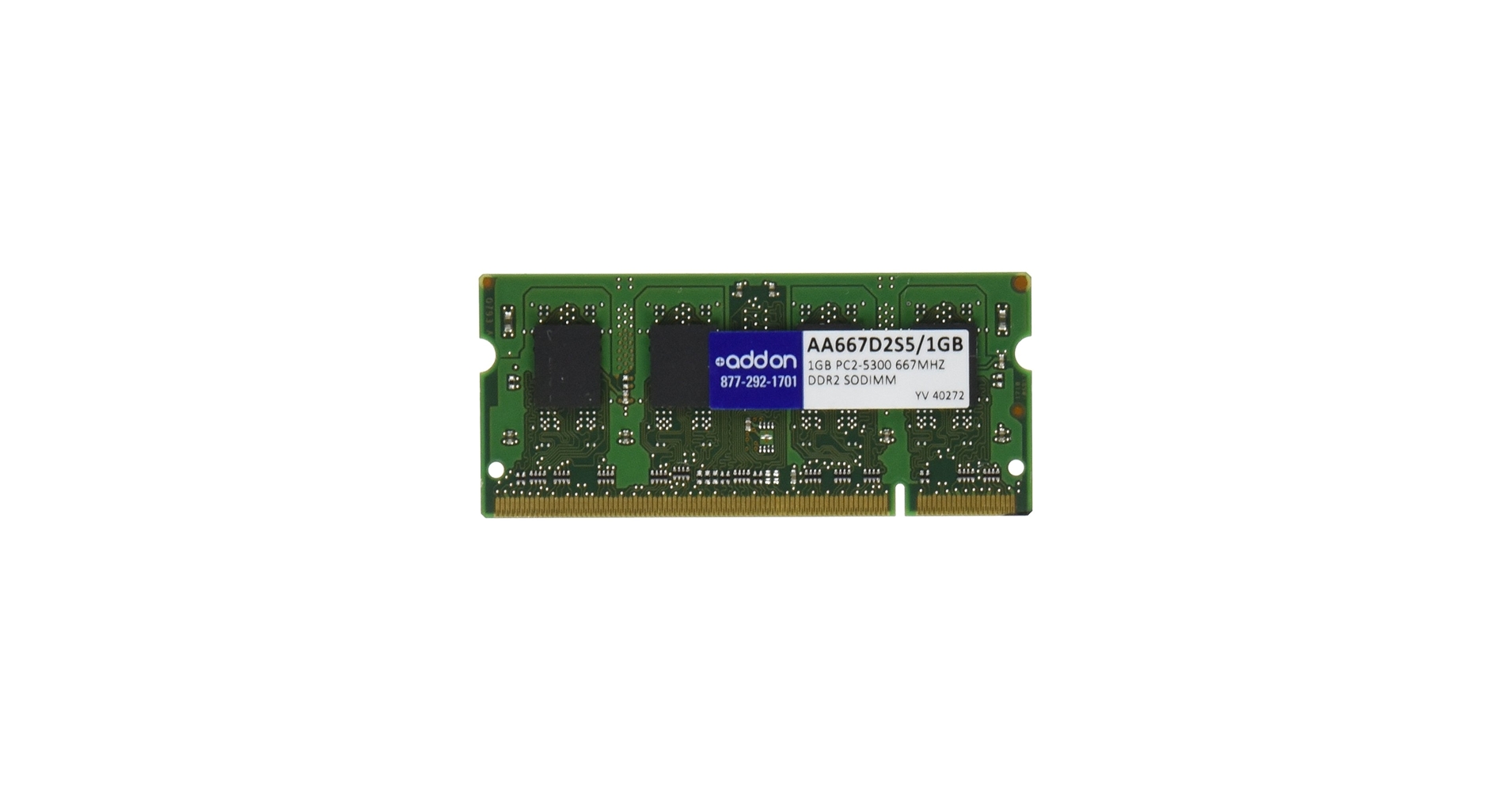1GB DDR2 PC2-5300 667MHz 200-PIN SODIMM 1.8v (CL5) ( AA667D2S5/1GB