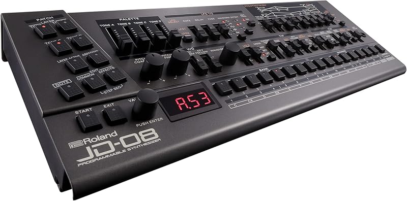 Roland JD-08 - 90年代シンセの名機「JD-800」をコンパクトに凝縮した
