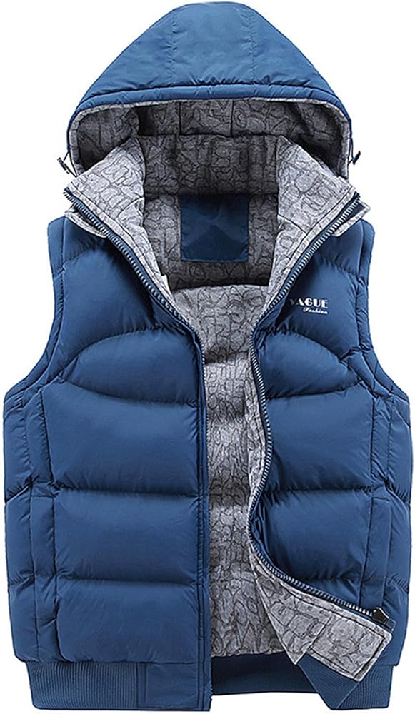 Amazon | [BININBOX] ペアルック ダウンベスト メンズ レディース