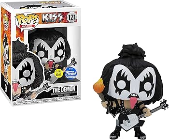 Amazon.co.jp: Funko POP!KISS:バンドセット-暗闇で光るコレクター