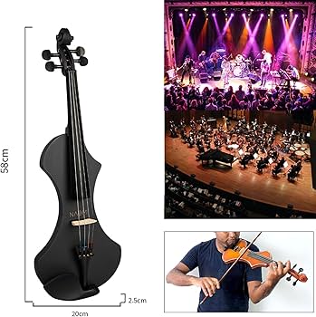 Amazon.co.jp: Toysmith エレキヴァイオリン 4/4フルサイズ サイレント