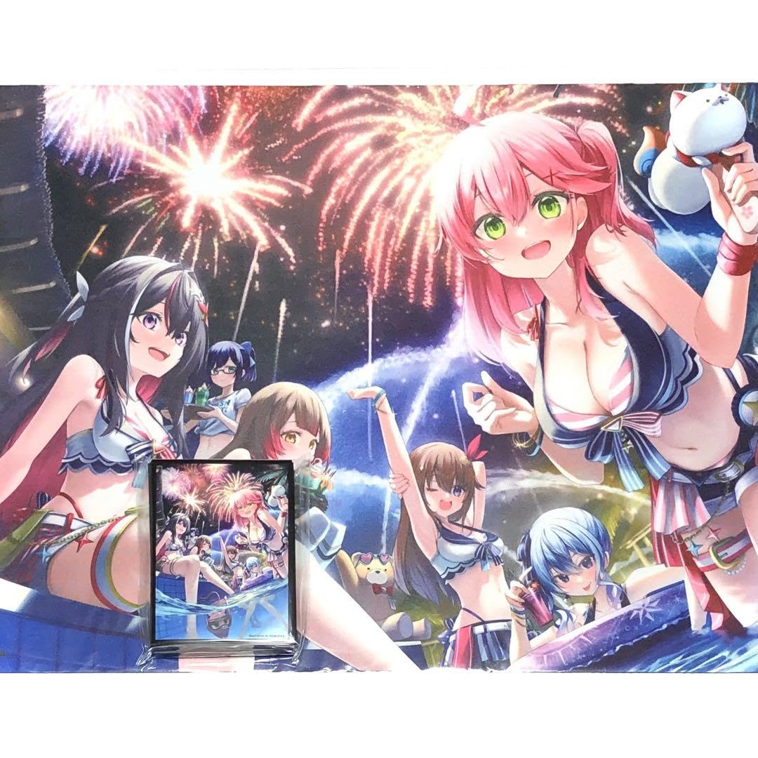 α1 ホロライブ 根っ子サングラス&ビキニ 桃鈴ねね スリーブ&プレイ