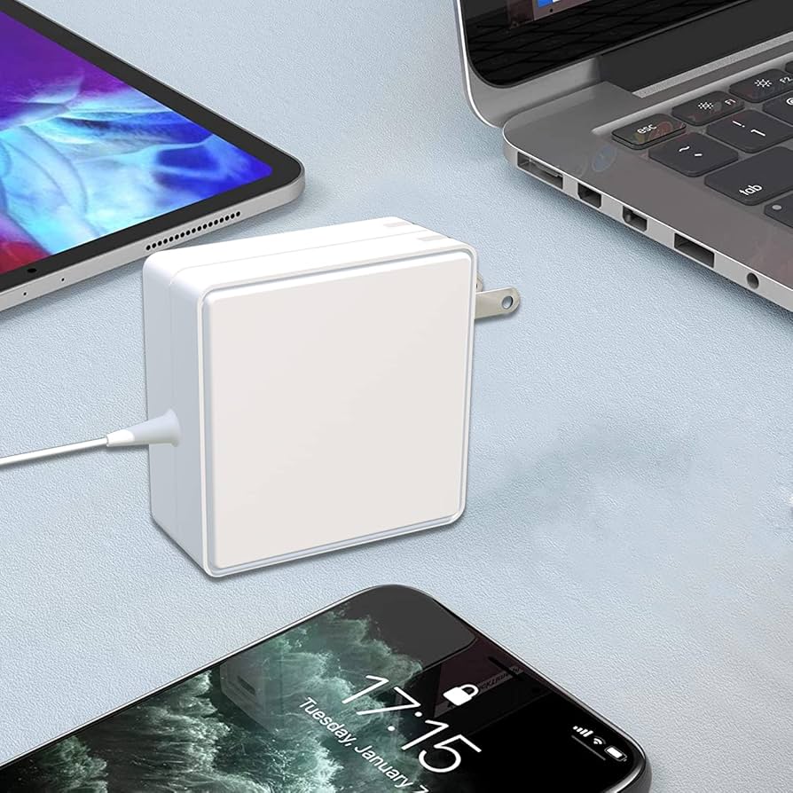 Amazon.co.jp: Macbook Pro 互換電源アダプタ 【PSE認証】60W T型 充電