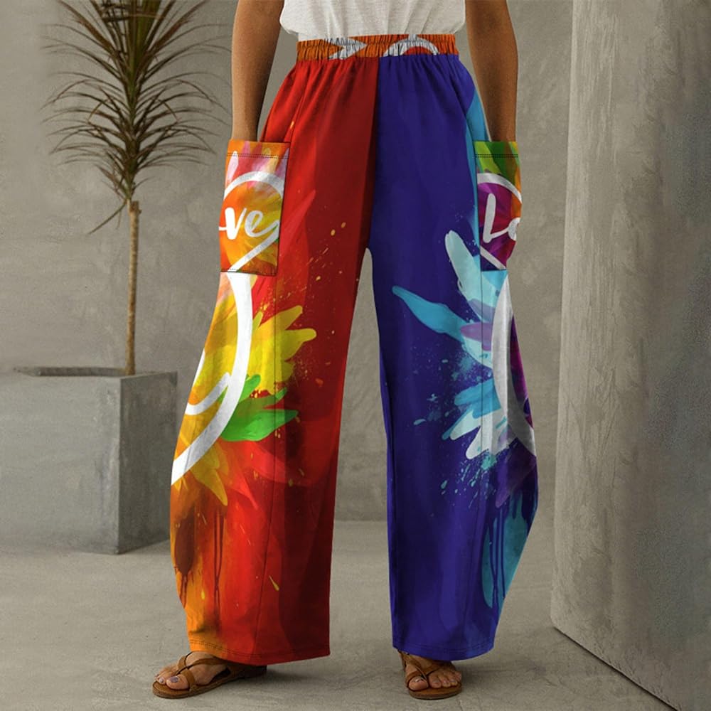 Amazon.com: Sipumia Women's Loose LGBT Gay Pride Rainbow Printed