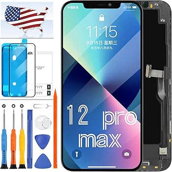 Amazon.co.jp: iPhone 12 PRO MAX LCDスクリーン交換用、iPhone 12 Pro