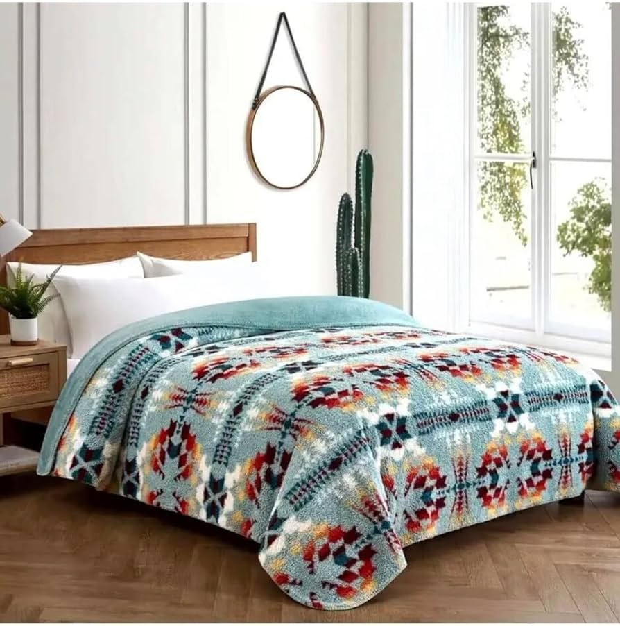 Amazon｜Pendleton シェルパフリースリバーシブルブランケット