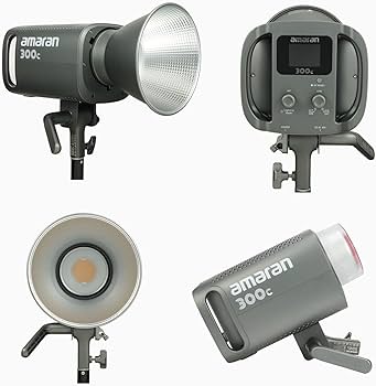 Amazon | Aputure Amaran 300C RGB フルカラー LED ビデオライト,300W