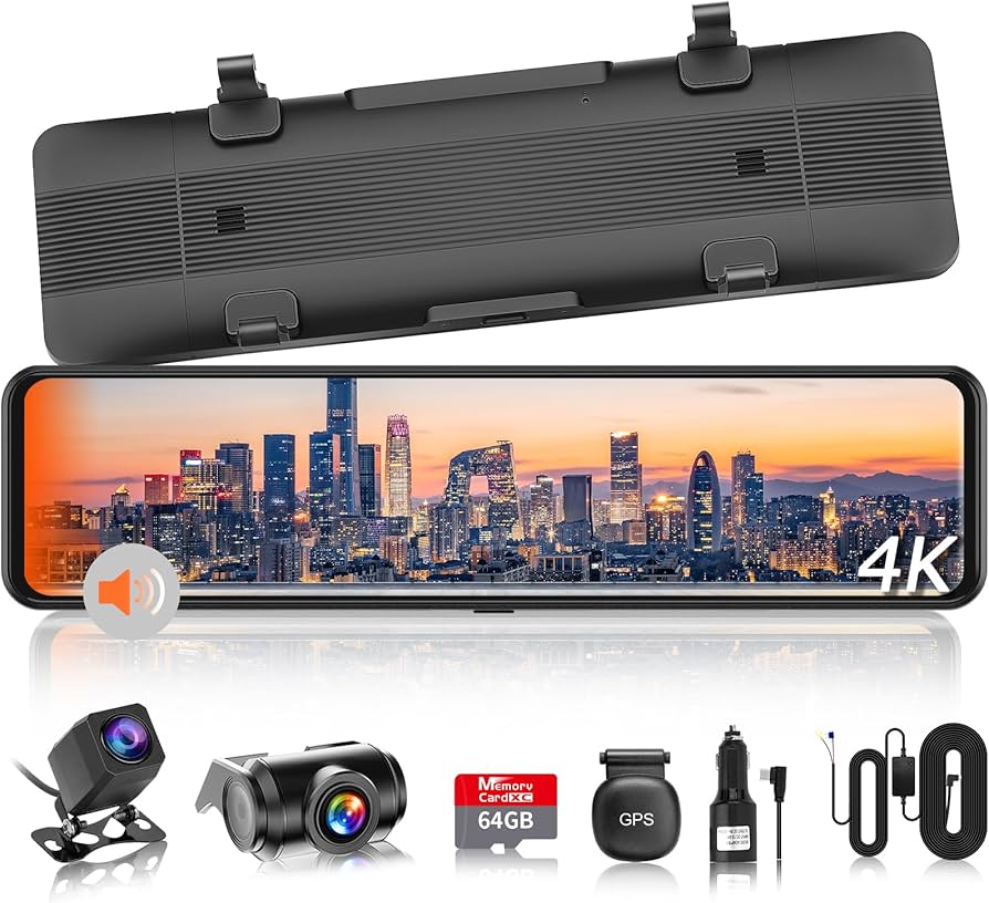 Amazon.co.jp: 【2025再革新分離式・64GBカード付き・バックカメラ左右