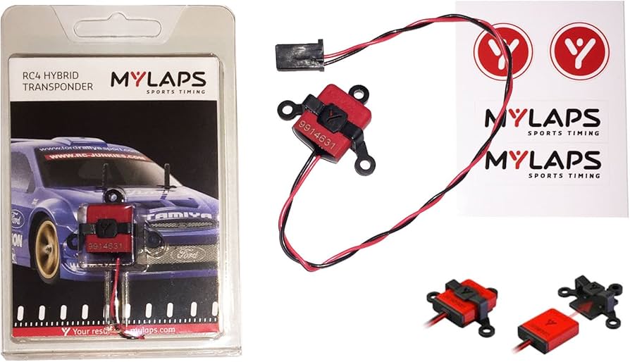 Amazon.com: MyLaps RC4 Hybrid (2-Wire) Transponder for R/C Cars
