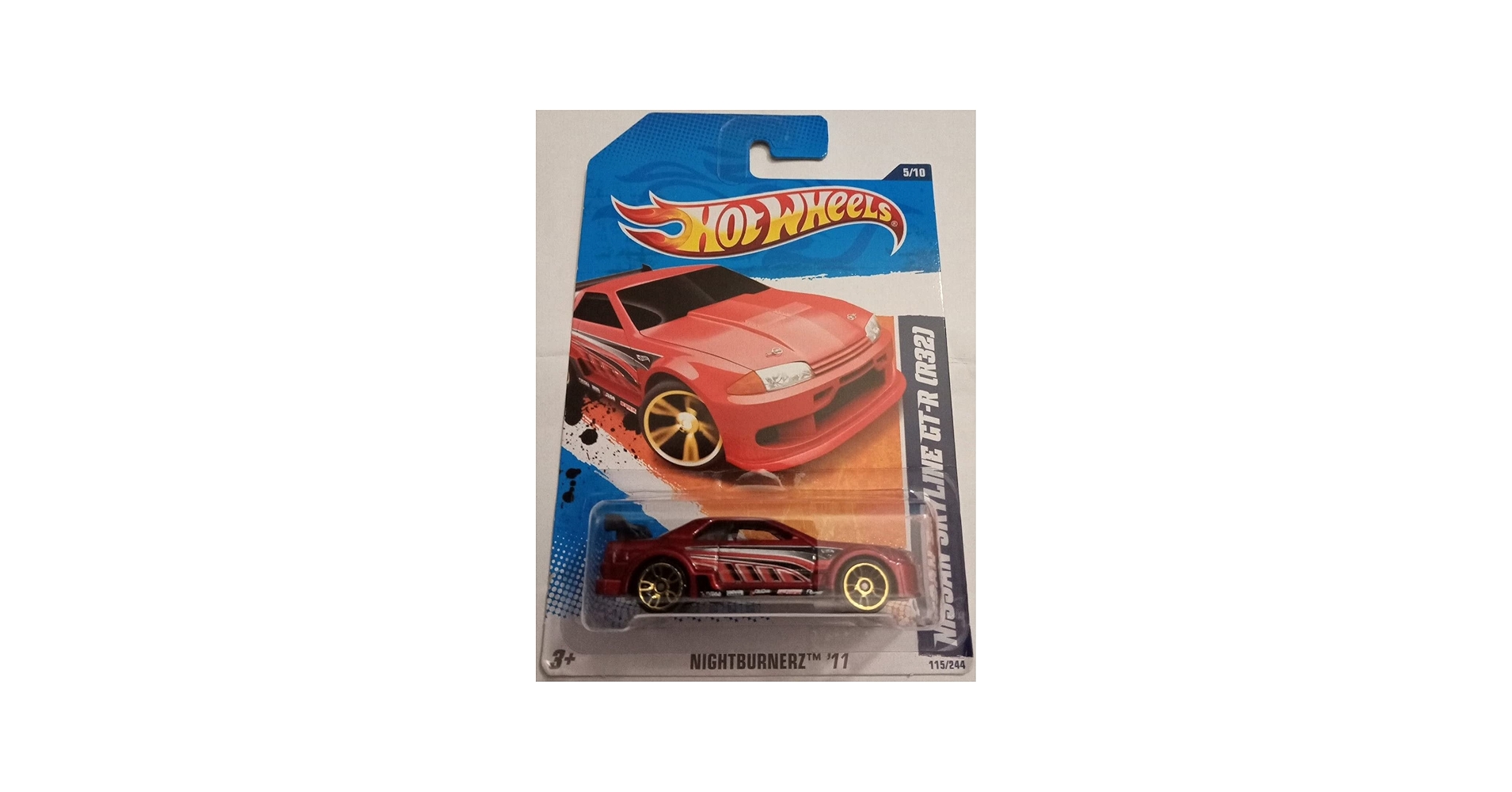 Hot Wheels 2011 Nissan Skyline Gt-R (R32) Red #115/244 : Amazon.ca