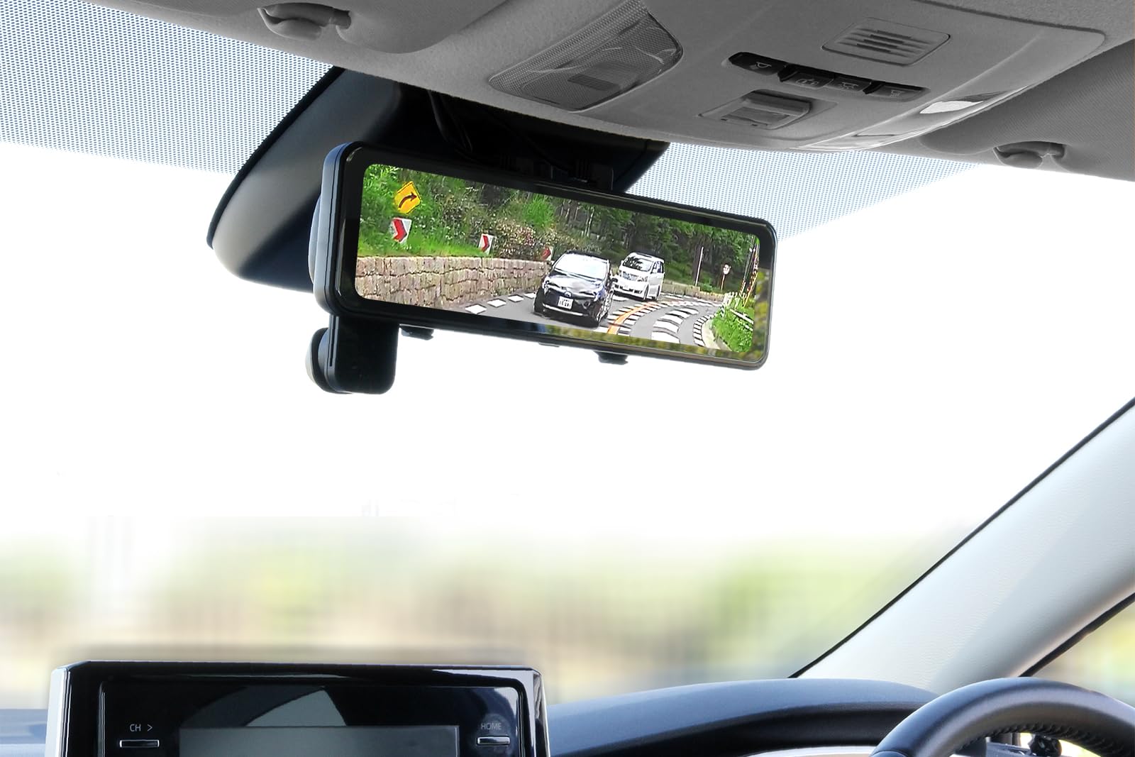 Amazon | 大橋産業(Ohashi Sangyo) 前後録画ドライブレコーダーミラー