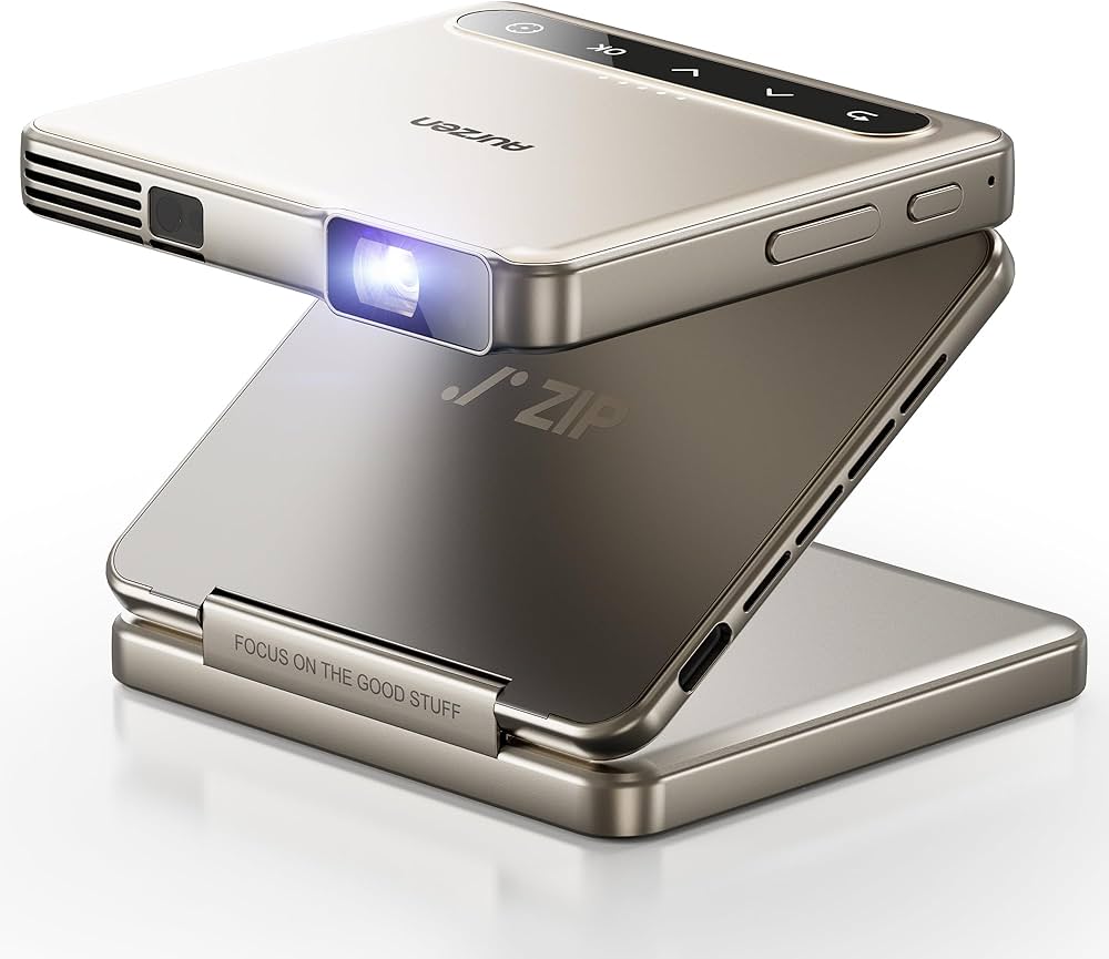 Amazon.co.jp: Aurzen ZIP プロジェクター 超軽量280g 小型 短焦点 三