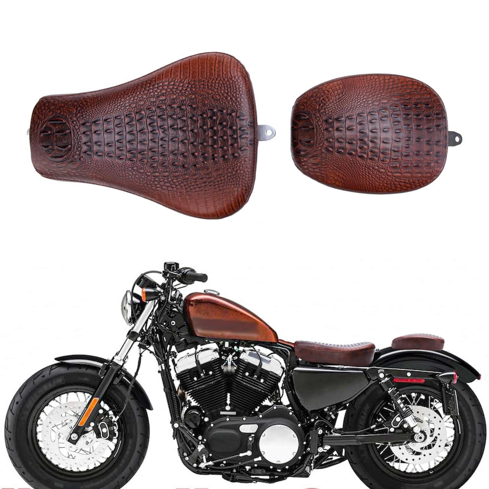 Amazon | DREAMIZER オートバイフロントドライバーソロシート+リア助手