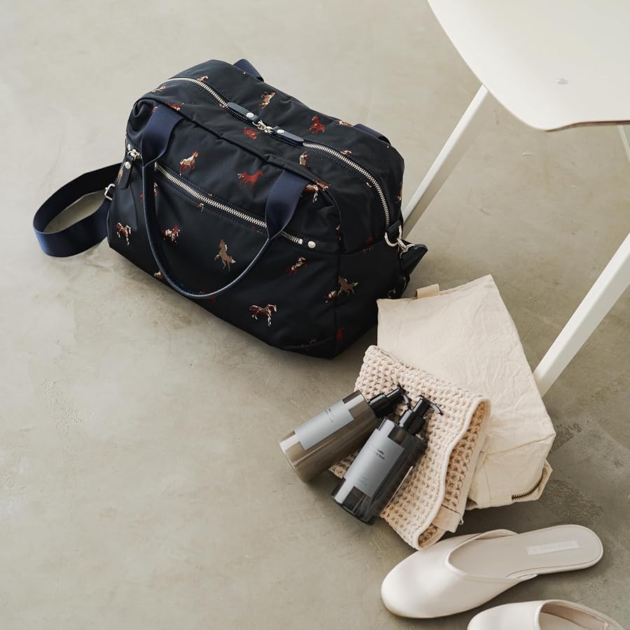 Amazon | [ラシット] キャリーバッグに乗せられるトラベルボストン