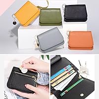Amazon.com: Mudono Small Wallet for Women RFID Blocking Genuine