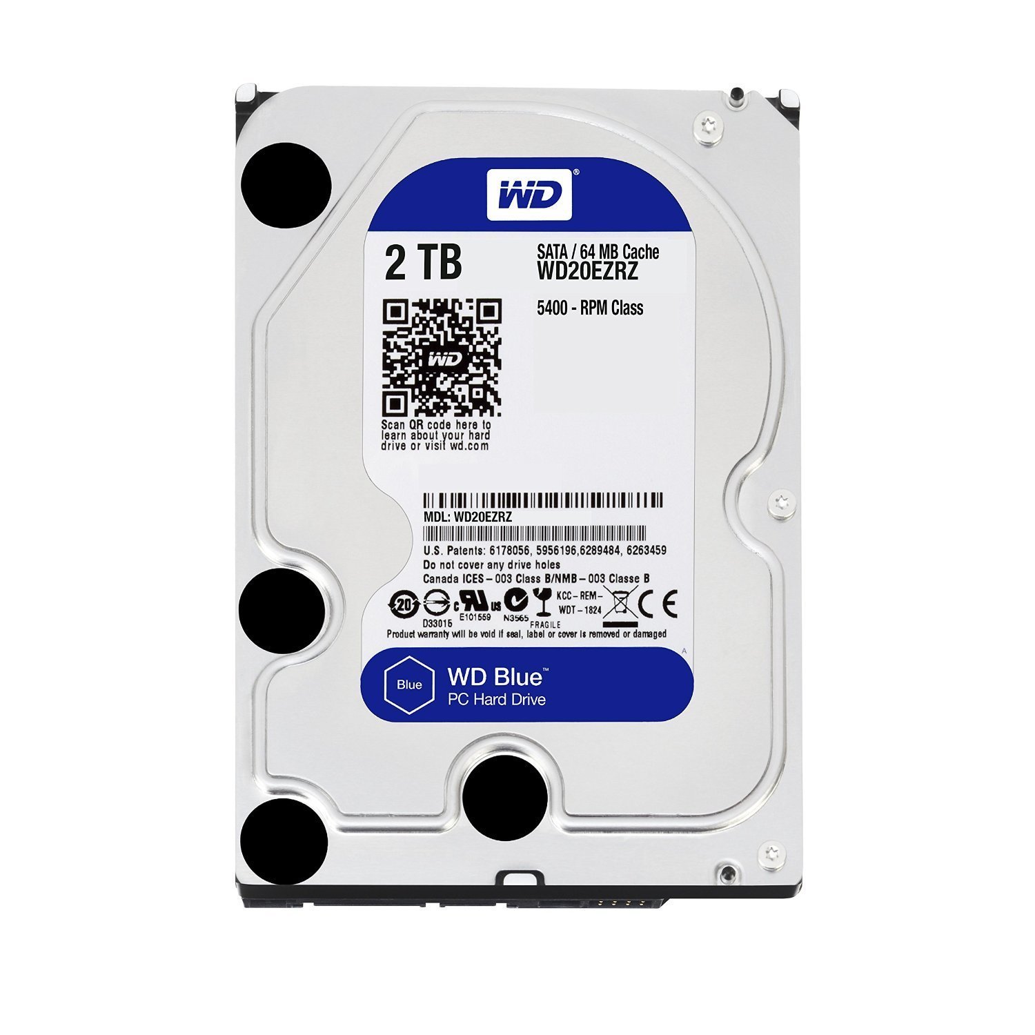 Amazon | WD20EZRZ-RT [WD Blue（2TB 3.5インチ SATA 6G 5400rpm 64MB