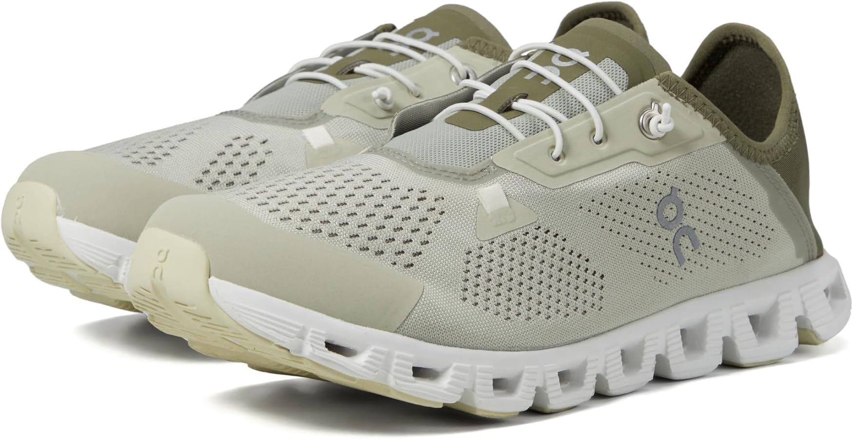 Amazon.com | On Mens, Cloud 5 Coast Chalk/Olive 8 Medium | Fashion