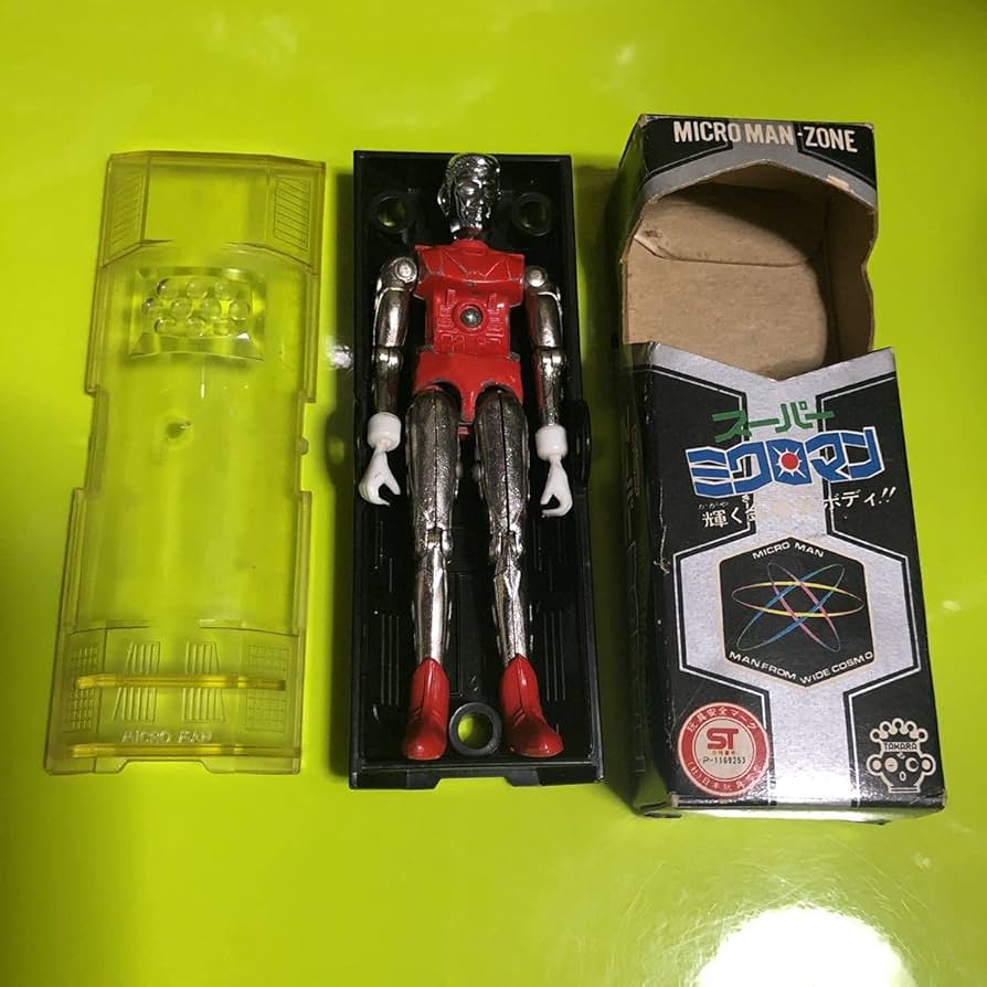 Amazon.co.jp: 旧タカラ スーパー ミクロマン M201 ロビン 元箱 ケース