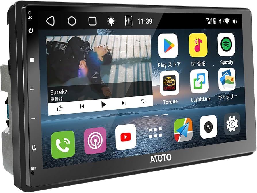 Amazon.co.jp: ATOTOEXCEL S8MS 7イン ディスプレイオーディオ 2DIN