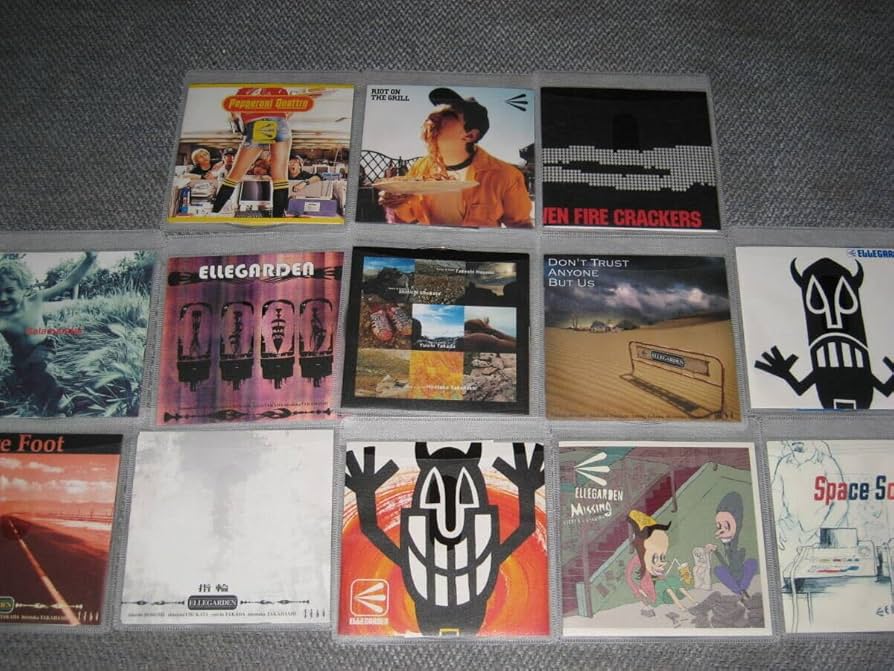 Amazon.co.jp: □CD「ELLEGARDEN シングル/アルバム 13点セット 裏面