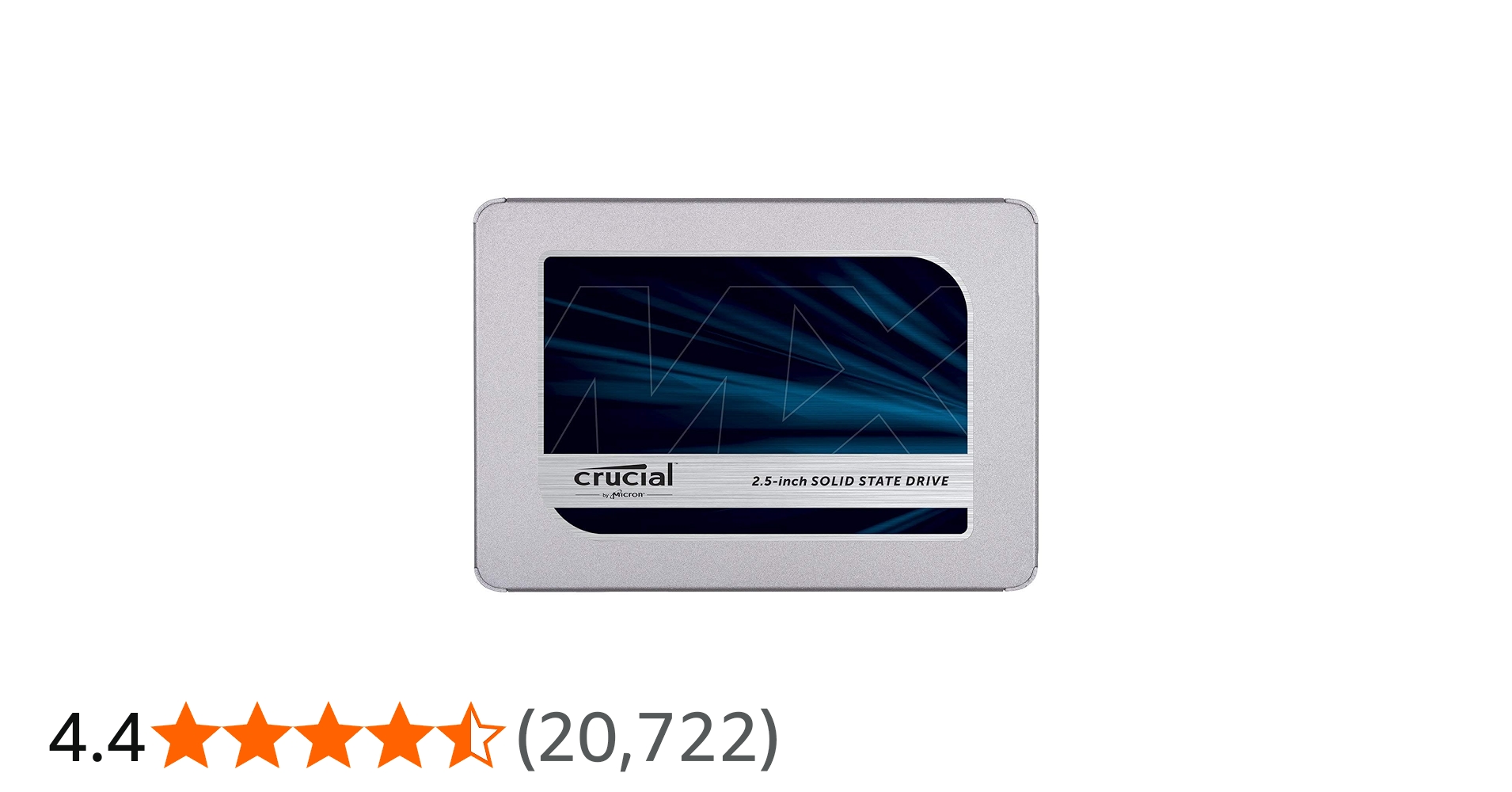 Amazon.co.jp: Crucial SSD 500GB MX500 内蔵2.5インチ 7mm (9.5mm