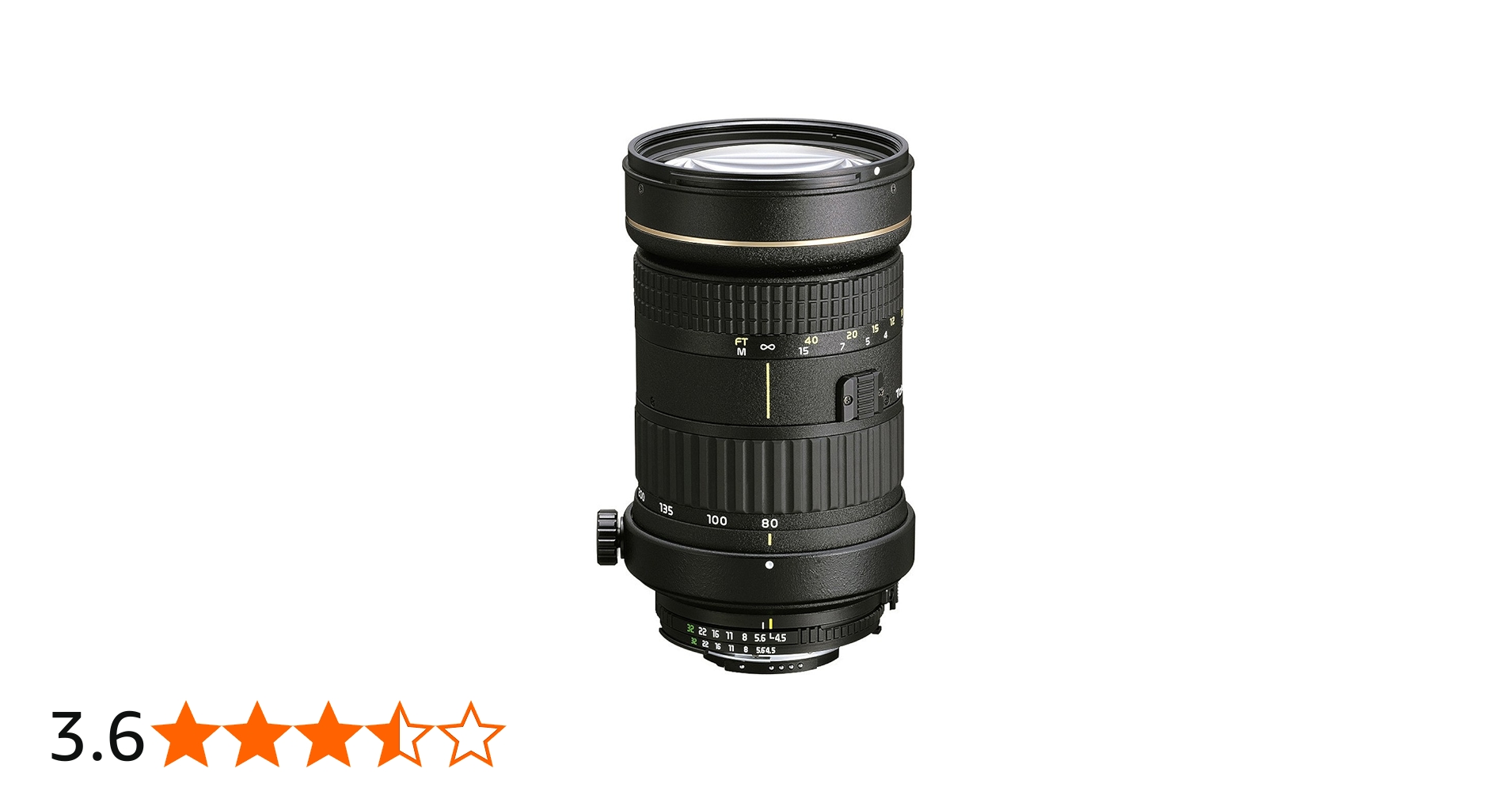 Amazon.co.jp: Tokina 望遠ズームレンズ AT-X 840 D 80-400mm F4.5-5.6