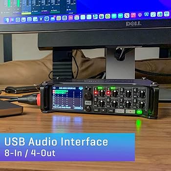 Amazon | Zoom F8n Pro マルチトラックフィールドレコーダーバンドル